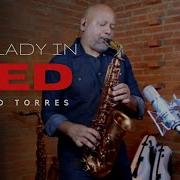 Sax Lady In Red