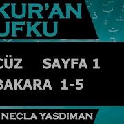 560 Kur An Sayfasi Kelime Meali I Râbı Kısa Tefsiri Bakara 1 5 Necla Yasdıman