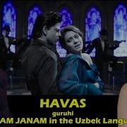 Havas Guruhi Janim Janim In The Uzbek Language