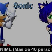 Sonic Gacha Club Juegos Comics Milkia45