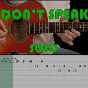 Dont Speak No Doubt Solo Cover Lesson