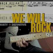 We Will Rock You Electro Guitar