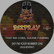 Say I M Your Number One 2024 Edit Respray That Kid Chris Sulene Fleming